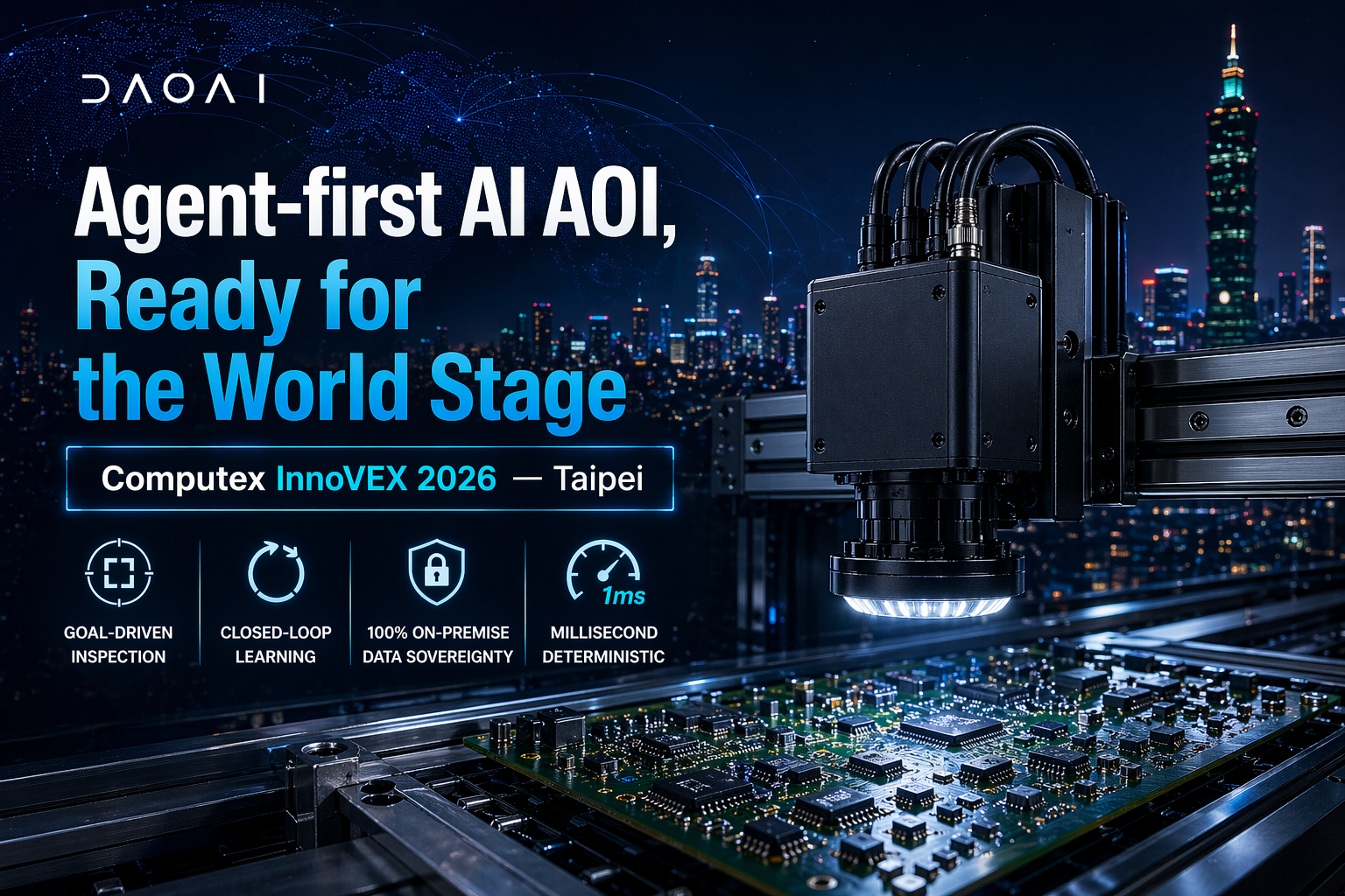 DaoAI Joins Canada's CTA Hard Tech Cohort — See Us at Computex InnoVEX 2026 in Taipei This June